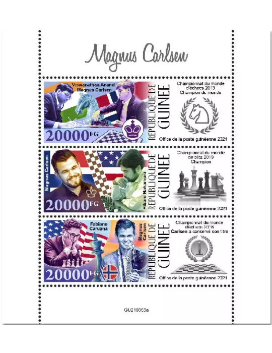 n° 11495/11497 - Timbre GUINEE Poste