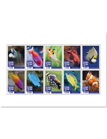 n° 10021/10030 - Timbre SIERRA LEONE Poste