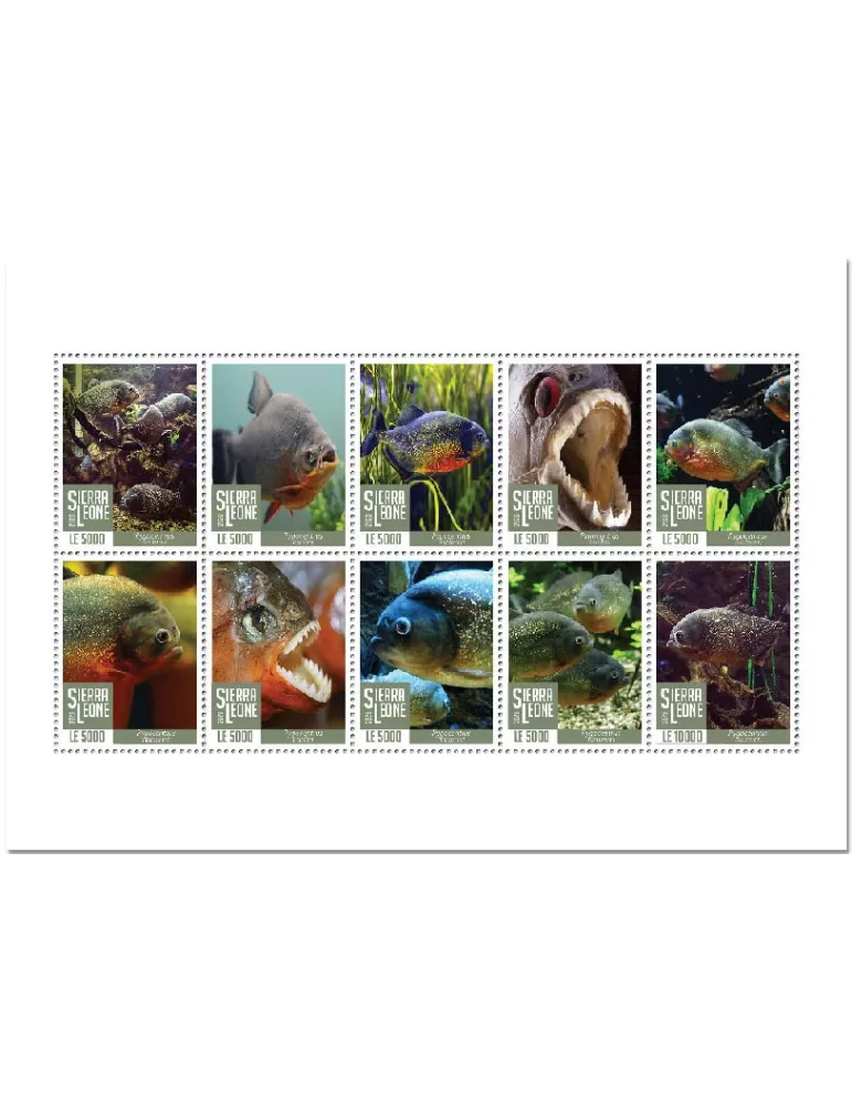 n° 10031/10040 - Timbre SIERRA LEONE Poste