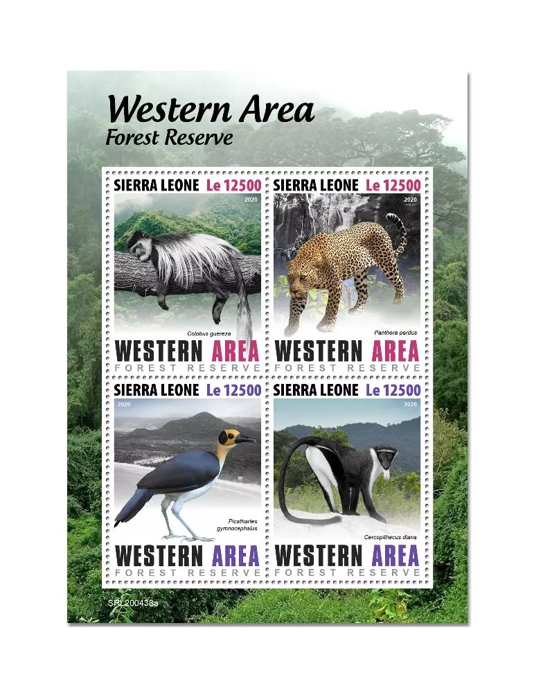 n° 10089/10092 - Timbre SIERRA LEONE Poste