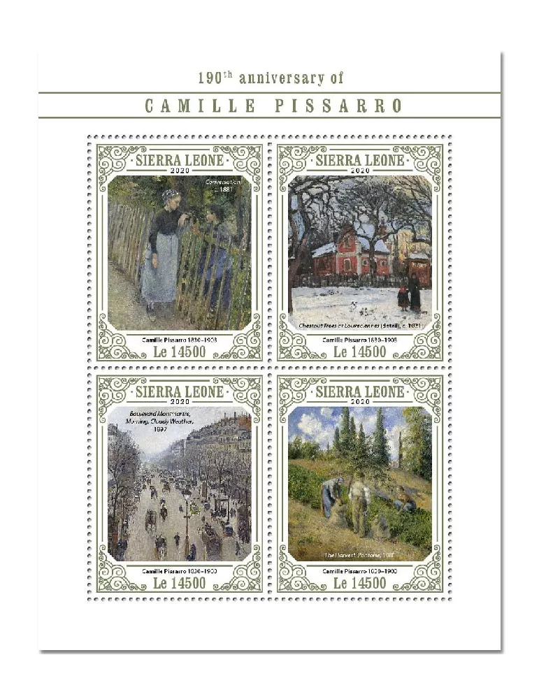 n° 10217/10220 - Timbre SIERRA LEONE Poste