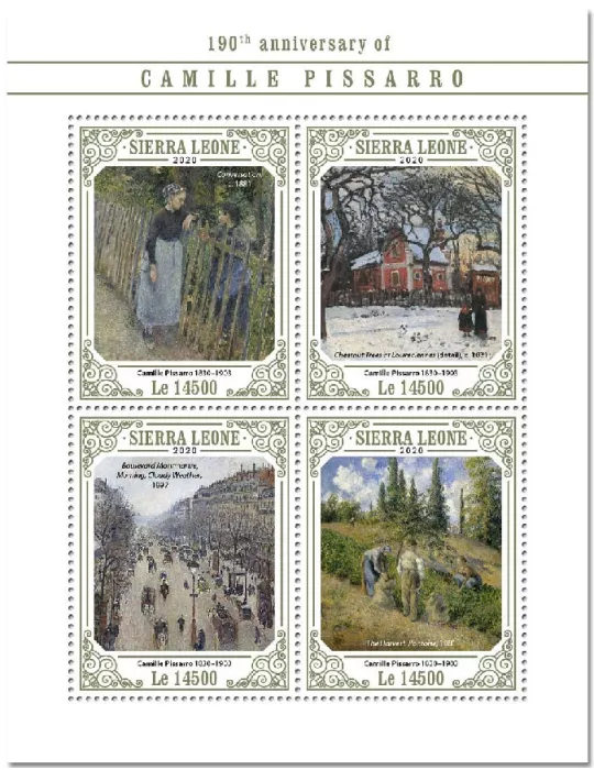 n° 10217/10220 - Timbre SIERRA LEONE Poste