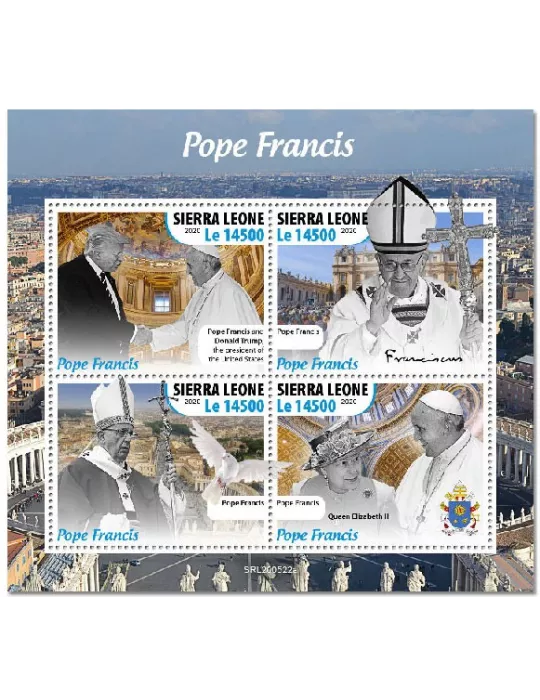 n° 10267/10270 - Timbre SIERRA LEONE Poste