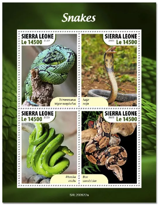 n° 10307/10310 - Timbre SIERRA LEONE Poste