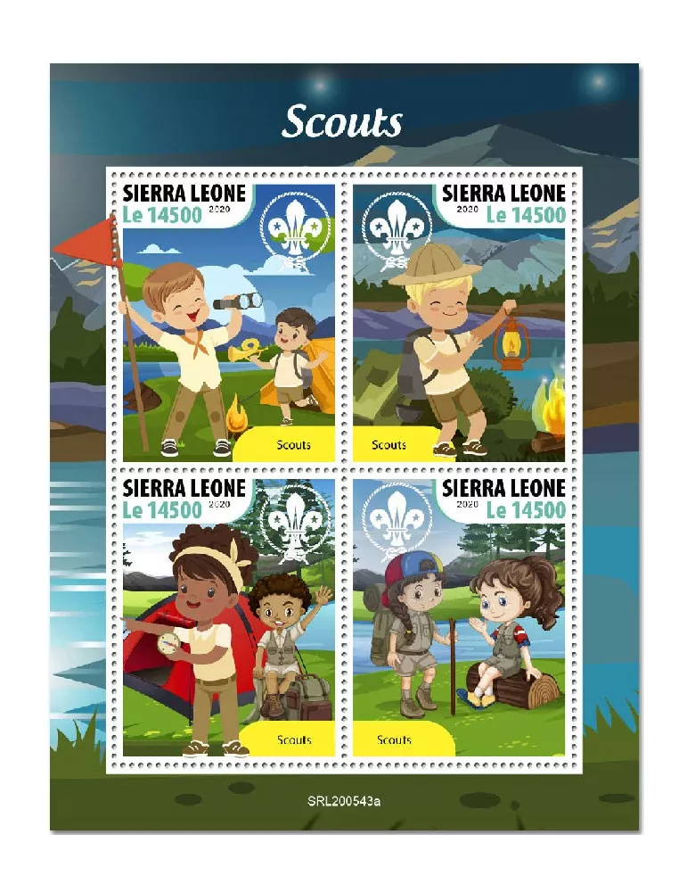 n° 10359/10362 - Timbre SIERRA LEONE Poste