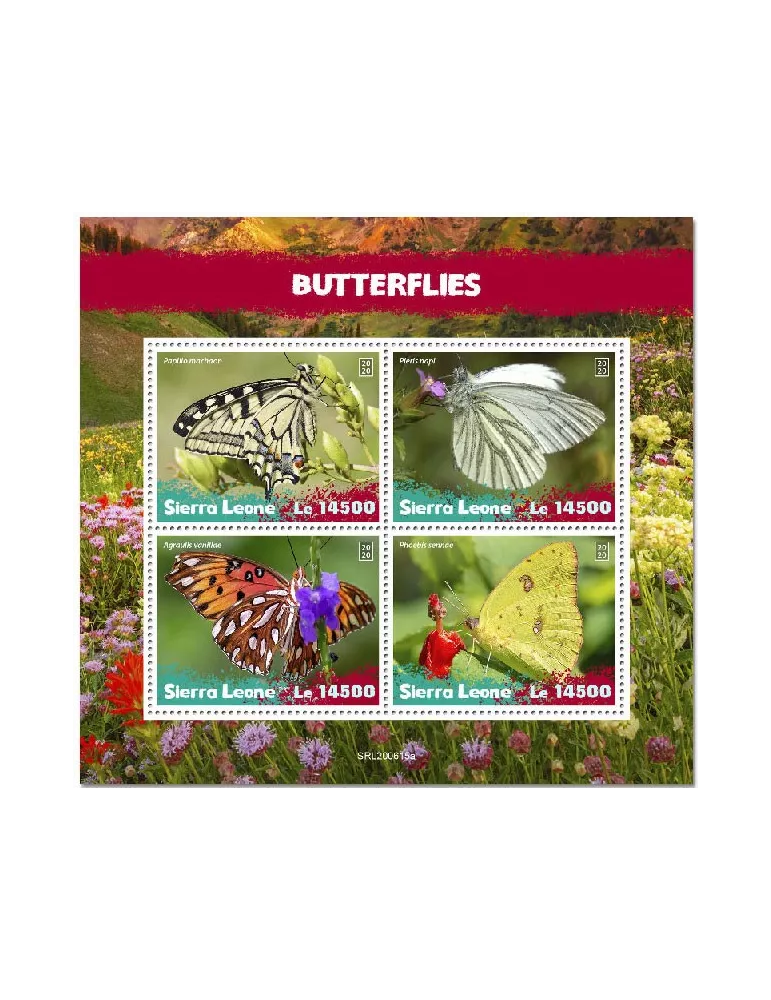 n° 10439/10442 - Timbre SIERRA LEONE Poste