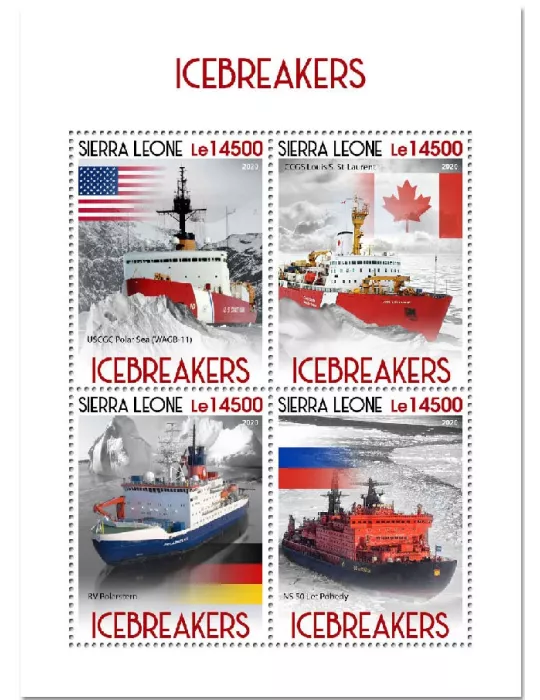 n° 10459/10462 - Timbre SIERRA LEONE Poste