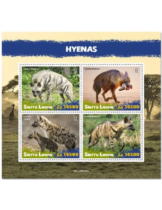 n° 10483/10486 - Timbre SIERRA LEONE Poste