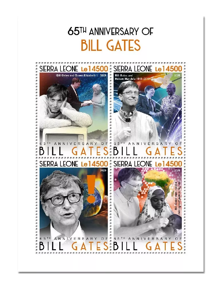 n° 10581/10584 - Timbre SIERRA LEONE Poste