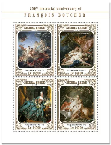 n° 10593/10596 - Timbre SIERRA LEONE Poste