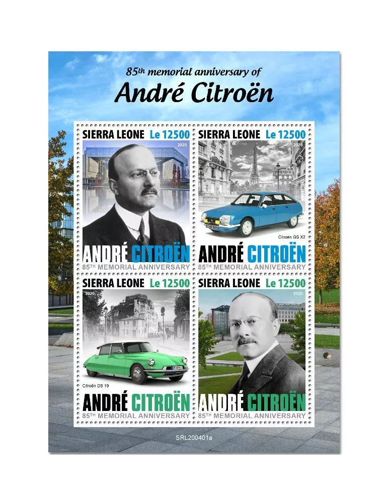 n° 9851/9854 - Timbre SIERRA LEONE Poste