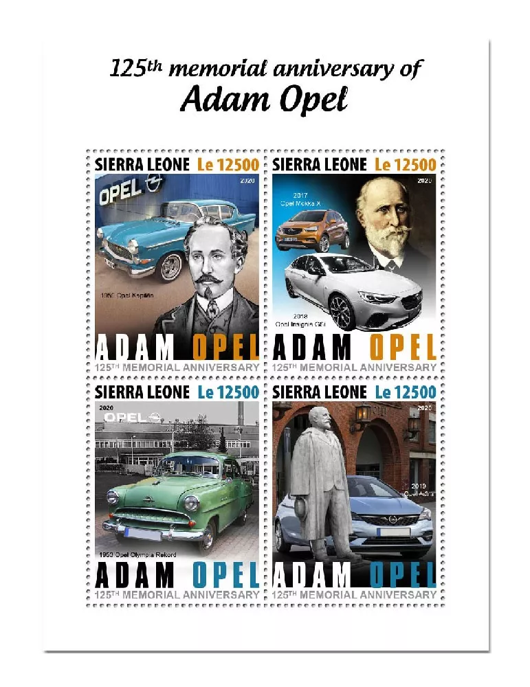 n° 9855/9858 - Timbre SIERRA LEONE Poste