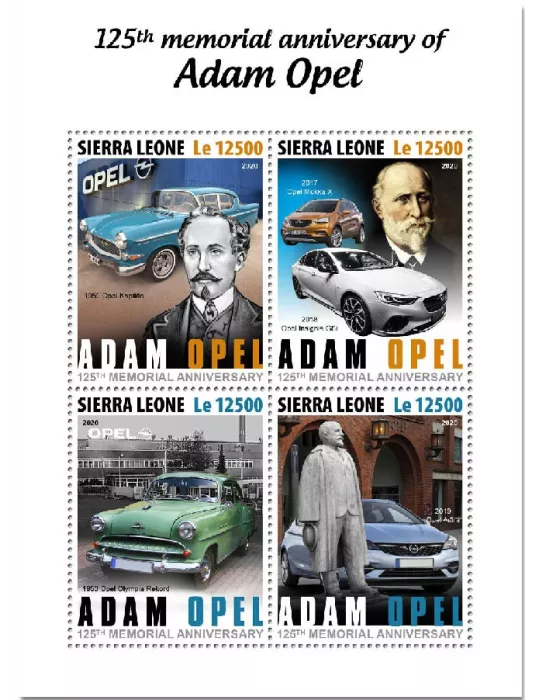n° 9855/9858 - Timbre SIERRA LEONE Poste