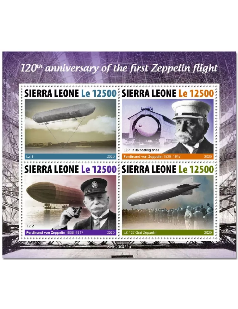 n° 9897/9900 - Timbre SIERRA LEONE Poste