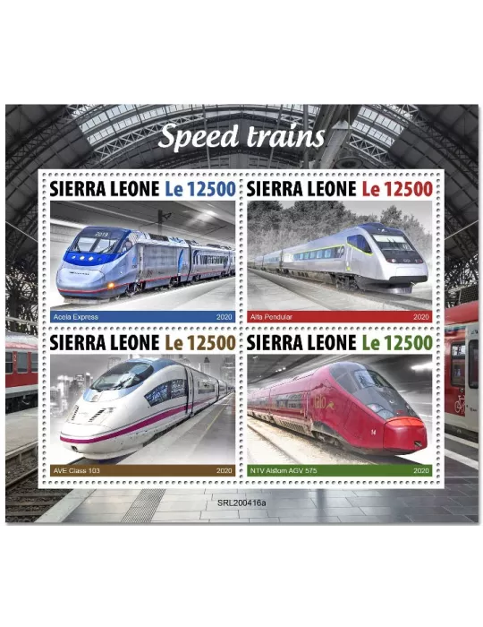 n° 9917/9920 - Timbre SIERRA LEONE Poste
