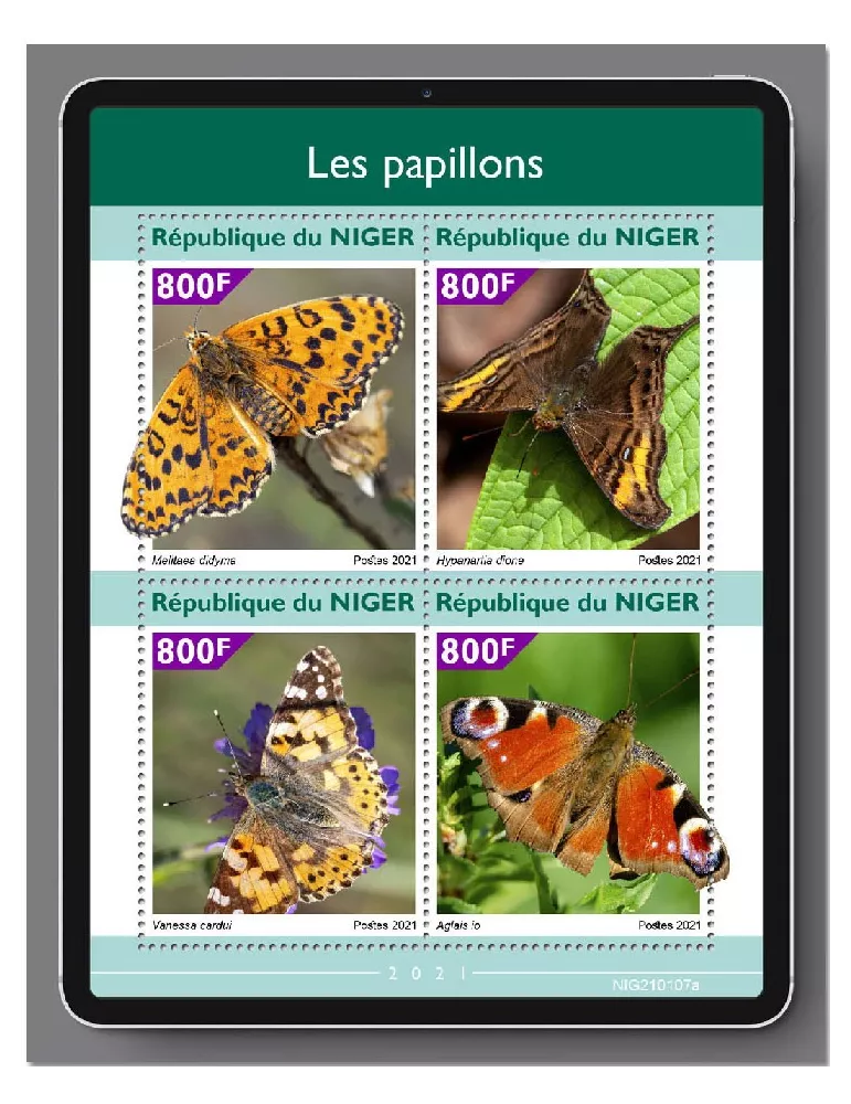 n° 6002/6005 - Timbre NIGER Poste