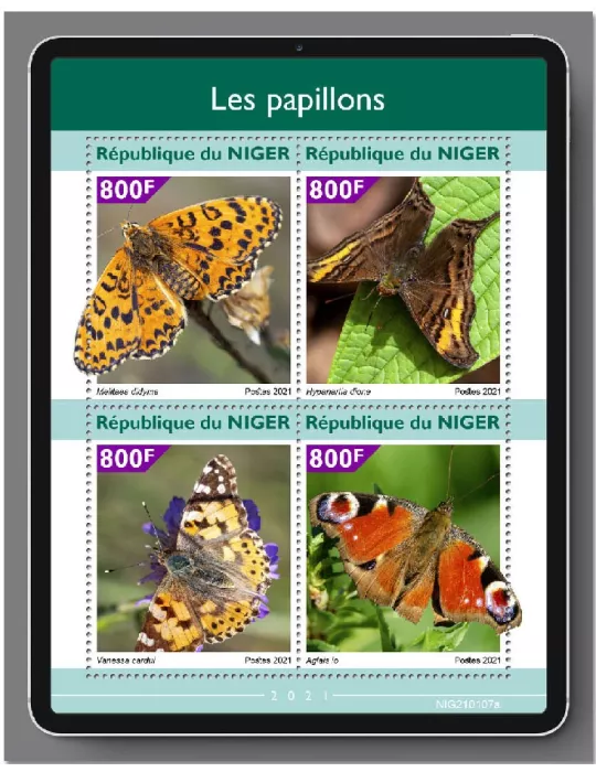 n° 6002/6005 - Timbre NIGER Poste