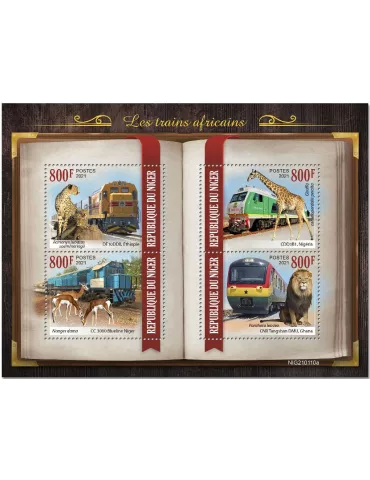 n° 6014/6017 - Timbre NIGER Poste