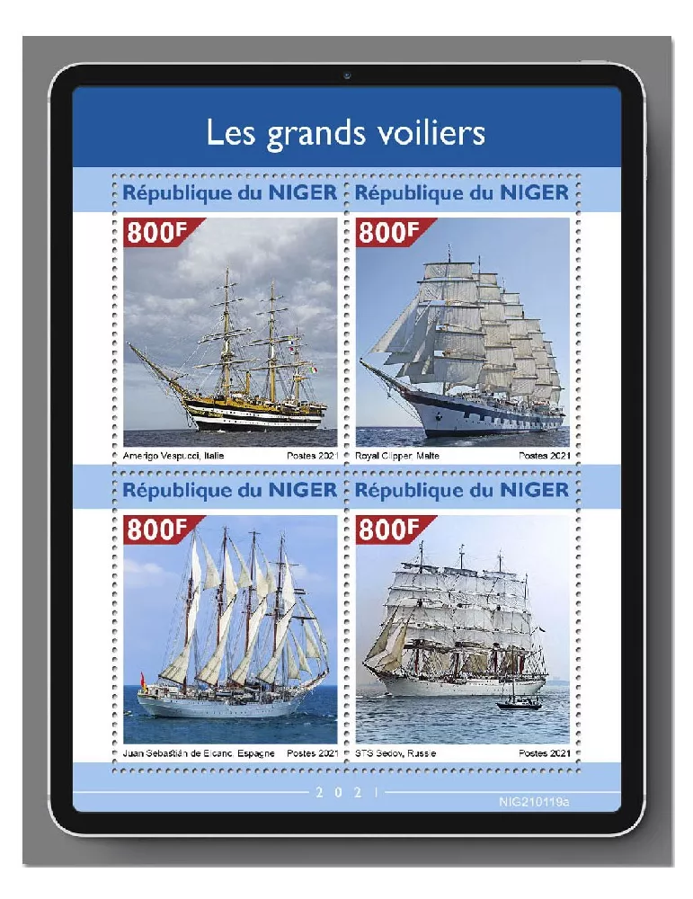n° 6046/6049 - Timbre NIGER Poste
