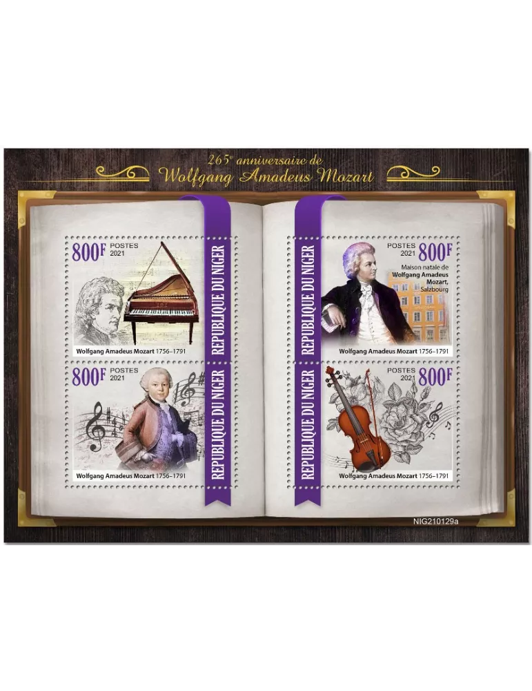 n° 6086/6089 - Timbre NIGER Poste