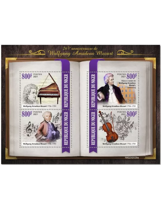 n° 6086/6089 - Timbre NIGER Poste