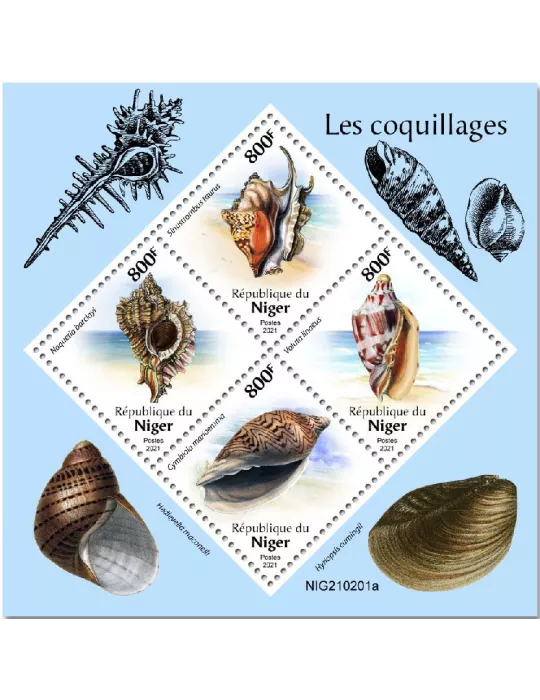 n° 6142/6145 - Timbre NIGER Poste