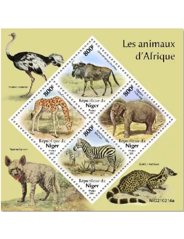 n° 6198/6201 - Timbre NIGER Poste