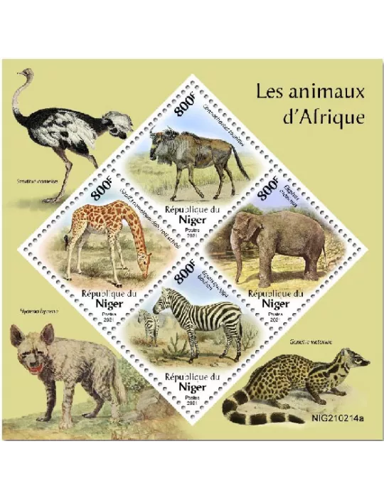 n° 6198/6201 - Timbre NIGER Poste