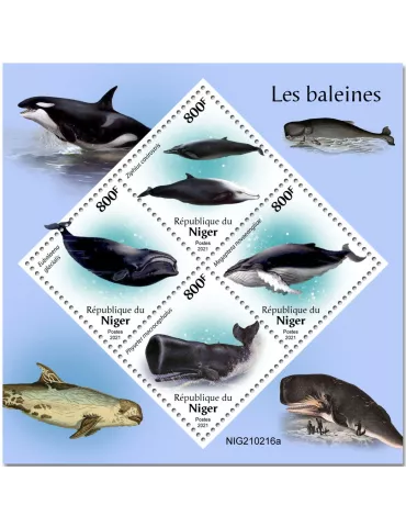 n° 6206/6209 - Timbre NIGER Poste