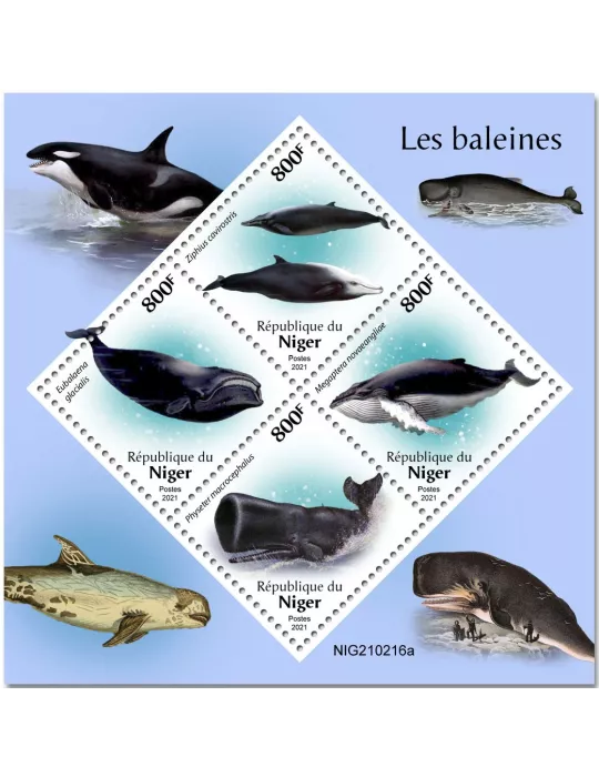 n° 6206/6209 - Timbre NIGER Poste