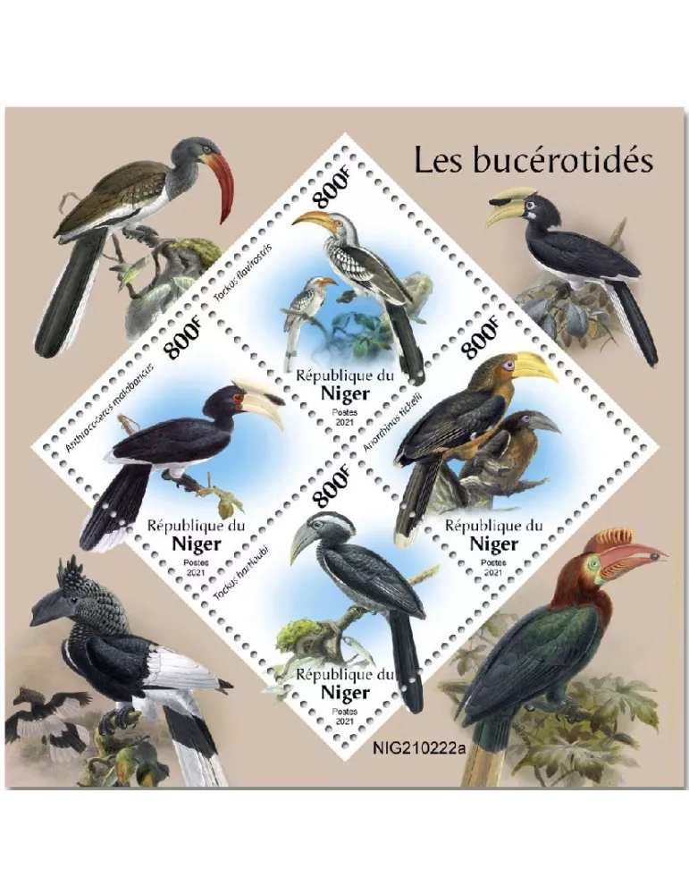 n° 6230/6233 - Timbre NIGER Poste