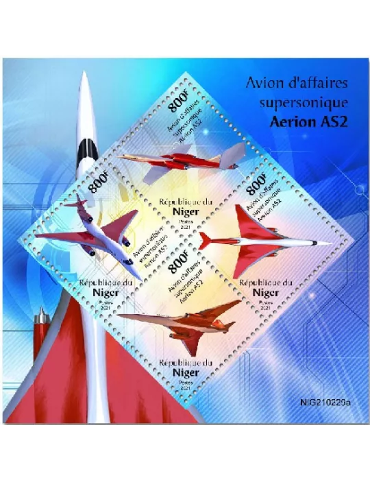 n° 6258/6261 - Timbre NIGER Poste