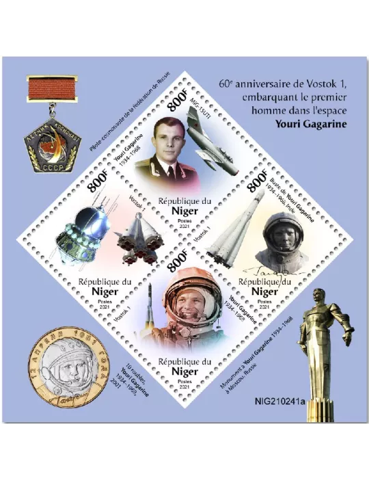 n° 6306/6309 - Timbre NIGER Poste