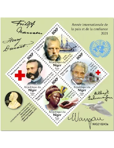 n° 6314/6317 - Timbre NIGER Poste