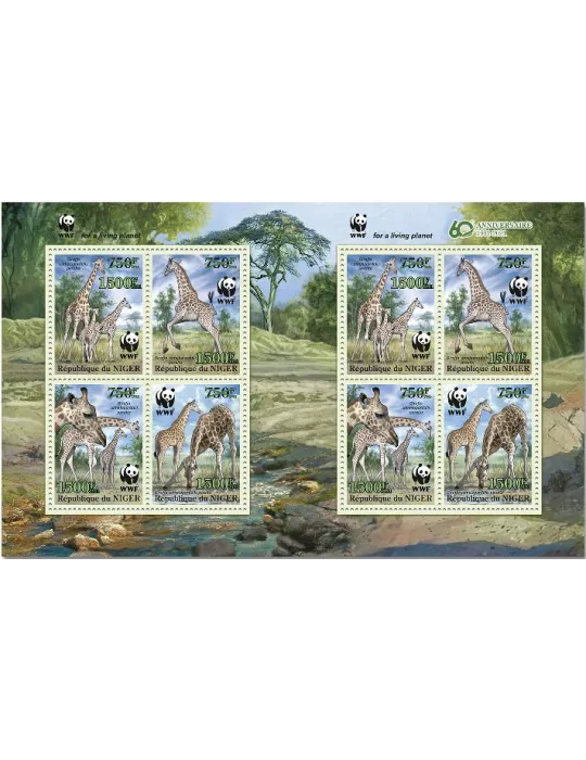 n° 6322/6325 - Timbre NIGER Poste