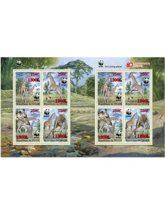 n° 6326/6329 - Timbre NIGER Poste