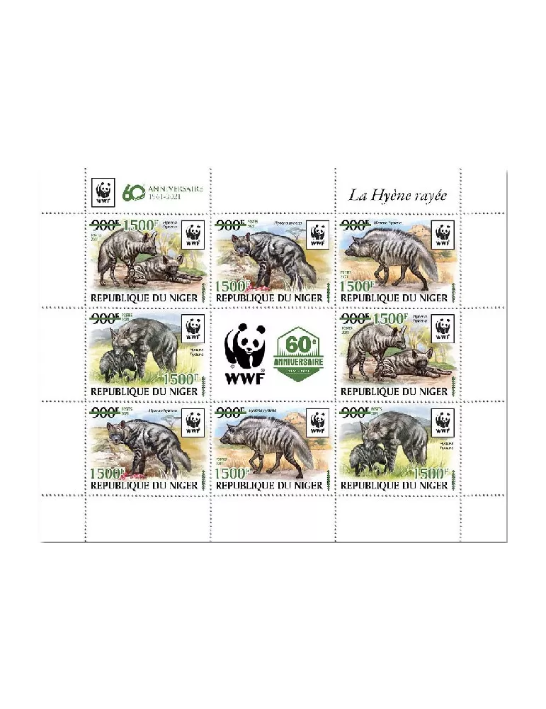 n° 6338/6341 - Timbre NIGER Poste