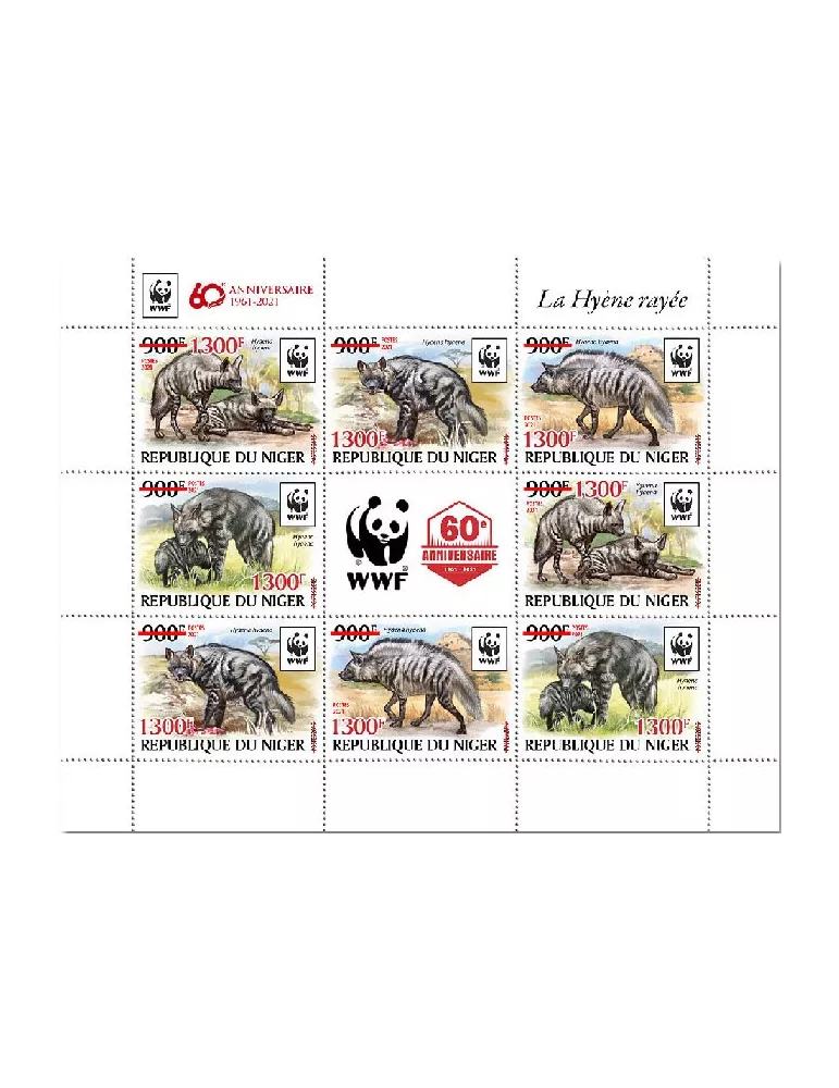 n° 6342/6345 - Timbre NIGER Poste