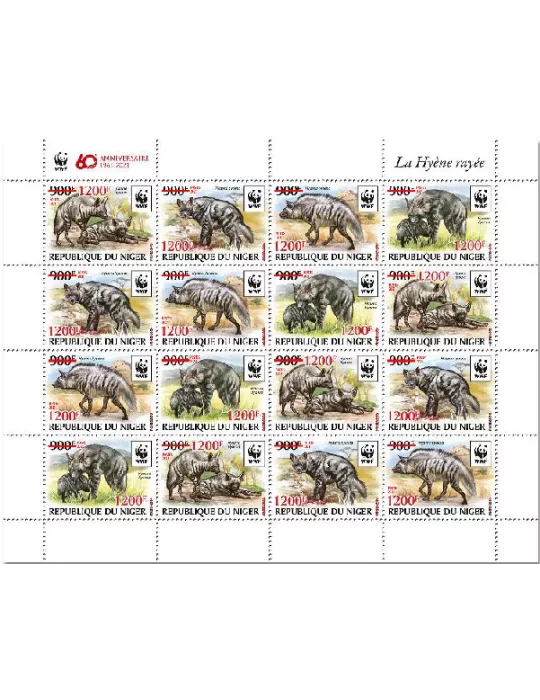 n° 6350/6353 - Timbre NIGER Poste