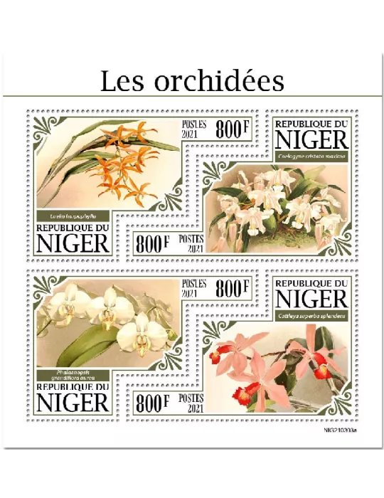 n° 6370/6373 - Timbre NIGER Poste