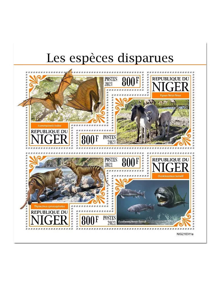 n° 6402/6405 - Timbre NIGER Poste