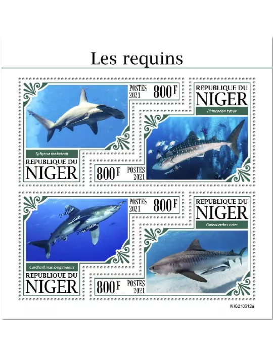 n° 6406/6409 - Timbre NIGER Poste