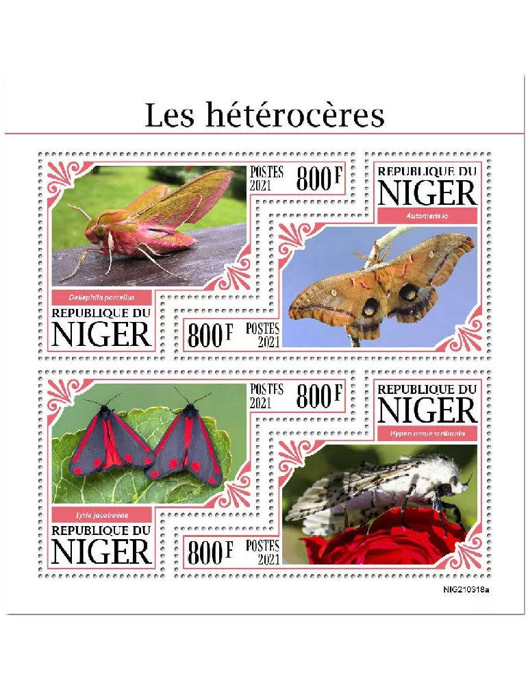 n° 6430/6433 - Timbre NIGER Poste