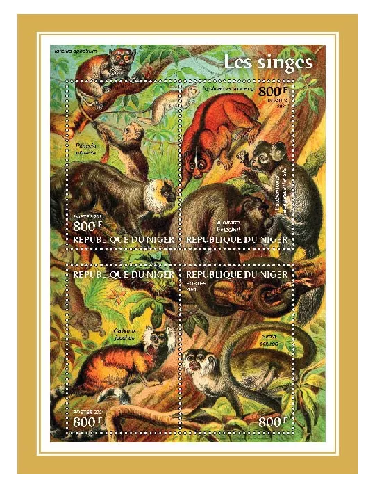 n° 6438/6441 - Timbre NIGER Poste