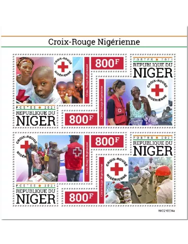 n° 6471/6474 - Timbre NIGER Poste