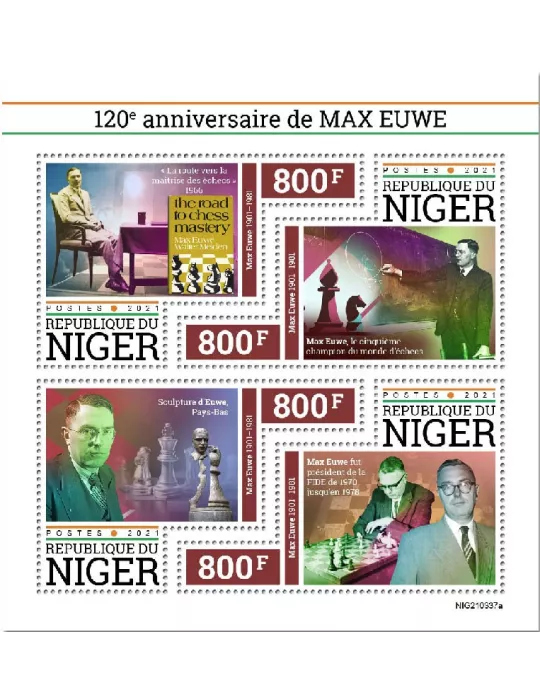 n° 6483/6486 - Timbre NIGER Poste