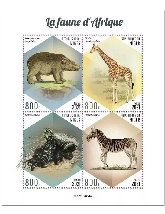 n° 6545/6548 - Timbre NIGER Poste