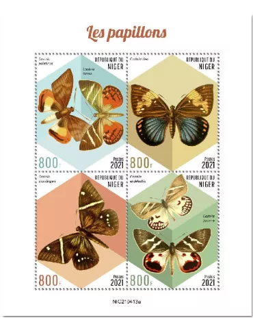 n° 6581/6584 - Timbre NIGER Poste