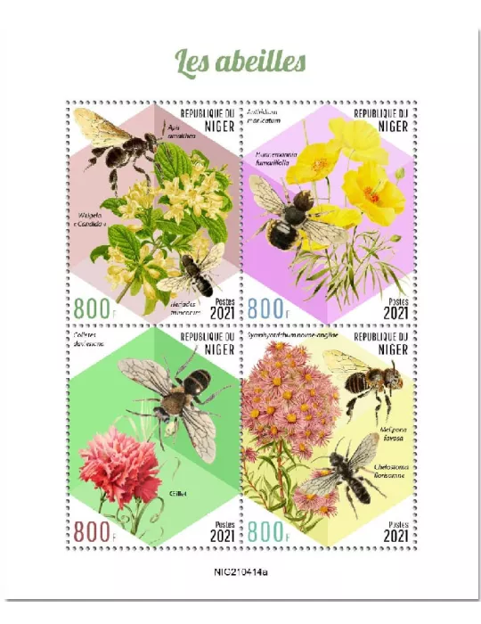 n° 6585/6588 - Timbre NIGER Poste