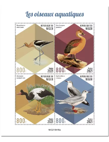 n° 6593/6596 - Timbre NIGER Poste